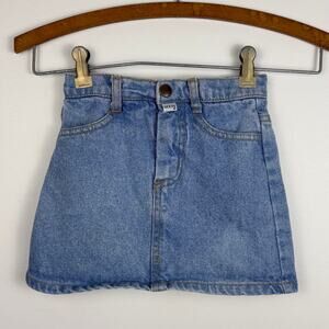 Vintage Little Girls Guess denim skirt size 2T